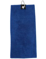 Towel City Mikrofaser Golfhandtuch mit Haken – Bright Royal