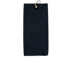 Towel City Mikrofaser Golfhandtuch mit Haken – Navy
