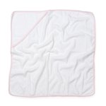 Towel City Flauschiges Babyhandtuch mit Kapuze, White/Blue 75 x 75 cm, TC36 – Bild 3