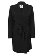 Towel City Knielanger Damen-Bademantel im Kimono-Stil, Heather Grey L (16-18), TC50 – Bild 1