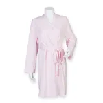 Towel City Knielanger Damen-Bademantel im Kimono-Stil, Black S (8-10), TC50 – Bild 3