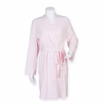 Towel City Peignoir Femme Mi-Long Style Kimono, Heather Grey L (16-18), TC50 – image 3