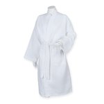 Towel City Waffel-Bademantel im Kimono-Stil, White L/XL, TC86 – Bild 3