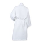 Towel City Waffel-Bademantel im Kimono-Stil, White L/XL, TC86 – Bild 4