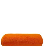 The One Towelling® Supergroßes Handtuch aus gekämmter Baumwolle, Anthracite 100 x 210 cm, TH1010 – Orange