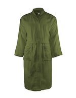 The One Towelling® Bademantel aus 100% gekämmter Baumwolle – Olive Green