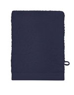 The One Towelling® Klassisches Handtuch aus gekämmter Baumwolle, Anthracite 16 x 21 cm, TH1080 – Denim Faded