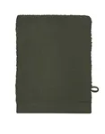 The One Towelling® Classic Towel made of Combed Cotton, Aqua Azure 16 x 21 cm, TH1080 – Olive Green
