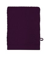 The One Towelling® Klassisches Handtuch aus gekämmter Baumwolle, Anthracite 16 x 21 cm, TH1080 – Plum