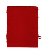 The One Towelling® Klassisches Handtuch aus gekämmter Baumwolle, Anthracite 16 x 21 cm, TH1080 – Red