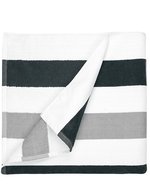 The One Towelling® Luxus Handtuch aus gekämmter Baumwolle – Anthracite/Light Grey/White