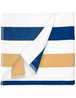 The One Towelling® Luxus Handtuch aus gekämmter Baumwolle – Navy Blue/Gold/White