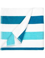 The One Towelling® Luxus Handtuch aus gekämmter Baumwolle, Anthracite/Light Blue 90 x 190 cm, TH1090 – Petrol/Mint/White