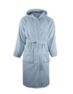 The One Towelling® Bathrobe Hooded Black S/M (TH1095), TH1095 – Light Blue