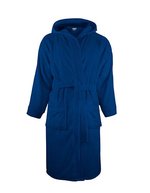 The One Towelling® Bathrobe Hooded Black S/M (TH1095), TH1095 – Navy Blue