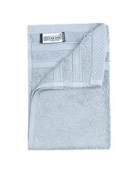 The One Towelling® Bambus-Badetuch mit gestreiftem Saum – Light Grey