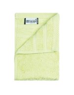 The One Towelling® Bambus-Badetuch mit gestreiftem Saum – Light Olive