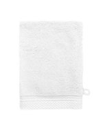 The One Towelling® Bambus-Baumwoll-Handtuch mit Aufhängeschlaufe, Aqua Azure 16 x 21 cm, TH1280 – Bianco