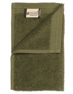 The One Towelling® Gästehandtuch aus Bio-Baumwolle 30x50 cm – Olive Green