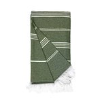 The One Towelling® Recyceltes Hamamtuch mit Streifenmuster, Ash Grey 100 x 180 cm, TH1400 – Bild 1