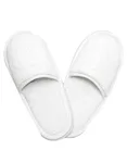 The One Towelling® Hausschuhe aus Baumwolle, White/Navy Blue 38/40, TH1700 – White/White