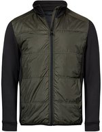 Hybrid-Stretch Jacket – Deep Green/Black