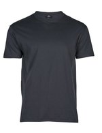 Tee Jays Basic T-Shirt mit 2-lagigem Kragen, Black S, TJ1000 – Bild 3