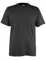 Tee Jays Basic T-Shirt mit 2-lagigem Kragen, Black S, TJ1000 – Grigio scuro (Unito)