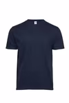 Tee Jays Bio-Baumwolle T-Shirt mit Nackenband, Red L, TJ1100 – Bild 3