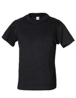 Tee Jays Bio-Baumwoll-T-Shirt mit 2-lagigem Kragen, Black 4/6, TJ1100B – Bild 1