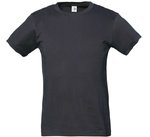 Tee Jays Bio-Baumwoll-T-Shirt mit 2-lagigem Kragen, Black 4/6, TJ1100B – Bild 3