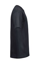 Tee Jays Bio-Baumwoll-T-Shirt mit 2-lagigem Kragen, Black 4/6, TJ1100B – Bild 5