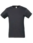 Tee Jays Bio-Baumwoll-T-Shirt mit 2-lagigem Kragen, Dark Grey (Solid) 4/6, TJ1100B – Bild 2