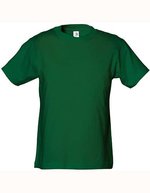 Tee Jays Bio-Baumwoll-T-Shirt mit 2-lagigem Kragen, Black 4/6, TJ1100B – Forest Green