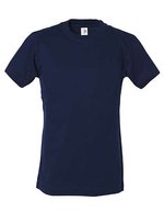 Tee Jays Bio-Baumwoll-T-Shirt mit 2-lagigem Kragen, Black 4/6, TJ1100B – Navy