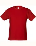 Tee Jays Bio-Baumwoll-T-Shirt mit 2-lagigem Kragen, Dark Grey (Solid) 4/6, TJ1100B – Red