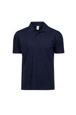 Tee Jays Bio-Baumwoll-Poloshirt mit Flachstrick-Kragen, Black XS, TJ1200 – Bild 3