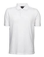 Tee Jays Doppellagiges Polo aus Baumwolle – White