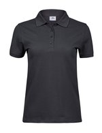 Tee Jays Polo aus gekämmter Baumwolle für Damen, Black S, TJ1401 – Bild 3