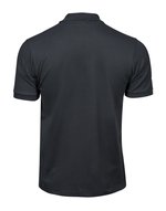 Tee Jays Mini-Piqué Polo Shirt mit Elasthan, Black L, TJ1405 – Bild 4