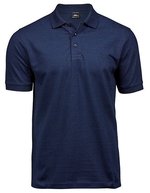 Tee Jays Mini-Piqué Polo Shirt mit Elasthan, Black L, TJ1405 – Denim