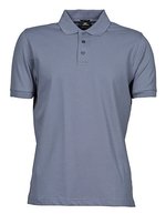 Tee Jays Mini-Piqué Polo Shirt mit Elasthan, Black L, TJ1405 – Flint Stone