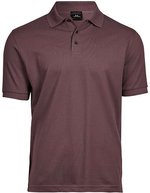 Tee Jays Mini-Piqué Polo Shirt mit Elasthan, Black L, TJ1405 – Grape