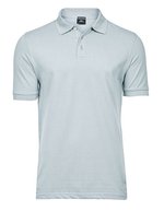 Tee Jays Mini-Piqué Polo Shirt mit Elasthan, Black L, TJ1405 – Ice Blue