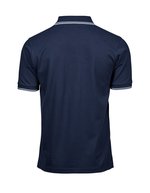 Tee Jays Bio-Baumwolle Stretch Polo mit Kragen in, Black/White S, TJ1407 – Bild 4