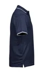 Tee Jays Bio-Baumwolle Stretch Polo mit Kragen in, White/Navy L, TJ1407 – Bild 5