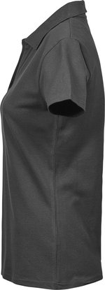 Tee Jays V-Ausschnitt Poloshirt Bio-Baumwolle für Damen, Black M, TJ1409 – Bild 5