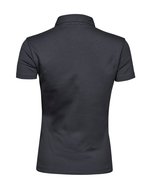 Tee Jays Pima-Baumwoll Polo mit tailliertem Schnitt, Black S, TJ1441 – Bild 4