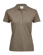 Women´s Luxury Stretch Polo – Clay