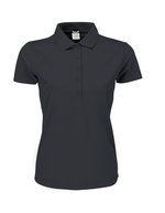 Women´s Luxury Stretch Polo – Dark Grey (Solid)
